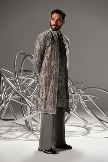 'Qasim' Open Sherwani
